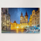 Historisches Prag, Tschechische Republik Puzzle (Horizontal)