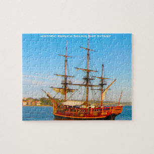 Historisches Replikasegelschiff Sydney Puzzle