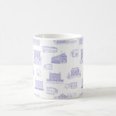 Historisches Salem MA Toile Kaffeetasse (Mittel)