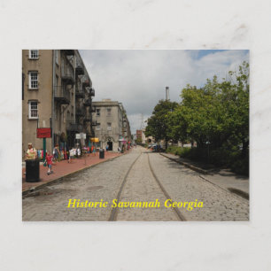 Historisches Savannah Georgia Postkartenbild Postkarte