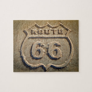 Historisches Schild Route 66, Arizona Puzzle