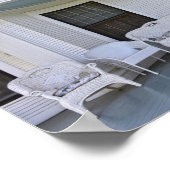 Historisches Seelye Mansion Abilene, Kansas, Porch Poster (Ecke)