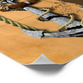 Historisches Segel Poster (Ecke)