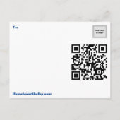 Historisches Shelby NC Postkarte (Rückseite)