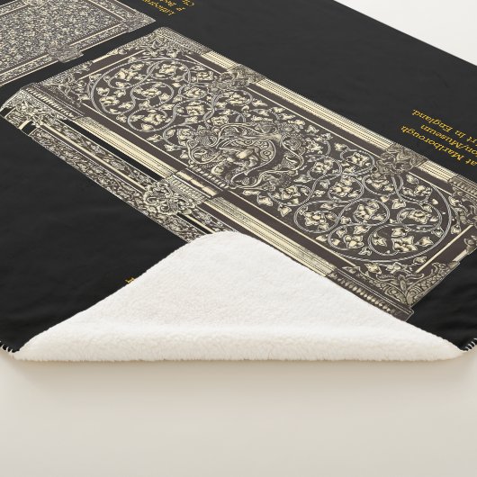 Historisches Silver Verziert Writing Box Sherpa Bl Sherpadecke (3/4)