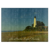 Historisches St. Mark's Light Florida Cutting Boar Schneidebrett (Vorderseite)