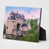 Historisches Stadttor in Brügge Fotoplatte (Seite)