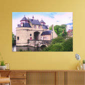 Historisches Stadttor in Brügge Leinwanddruck (Insitu (Wohnzimmer))