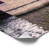 Historisches Stadttor in Brügge Poster (Ecke)