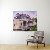 Historisches Stadttor in Brügge Wandteppich (Beispiel (Horizontal))