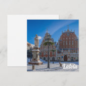 Historisches Stadtzentrum von Riga, Lettland (Vorne/Hinten)