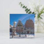 Historisches Stadtzentrum von Riga, Lettland (Stehend Vorderseite)