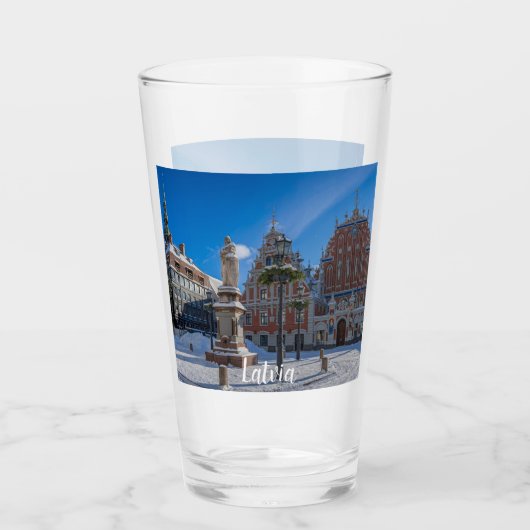 Historisches Stadtzentrum von Riga, Lettland Glas (Vorderseite)