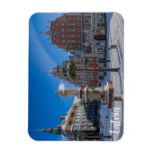 Historisches Stadtzentrum von Riga, Lettland Magnet (Vertikal)