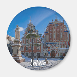 Historisches Stadtzentrum von Riga, Lettland Magnet