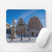 Historisches Stadtzentrum von Riga, Lettland Mousepad (Mit Mouse)