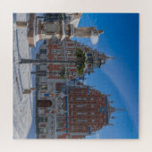 Historisches Stadtzentrum von Riga, Lettland Puzzle (Horizontal)
