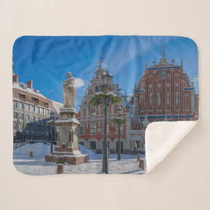 Historisches Stadtzentrum von Riga, Lettland Sherpadecke