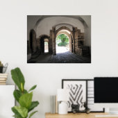 Historisches Stone Gateway Poster (Heimbüro)