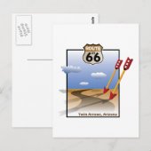 Historisches Straßenzeichen Postkarte (Vorne/Hinten)