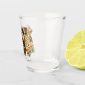Historisches Tarot Showglas Schnapsglas (Rechts)