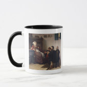 Historisches Thema, 1872 Tasse (Links)