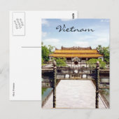 historisches Tor Postkarte (Vorne/Hinten)