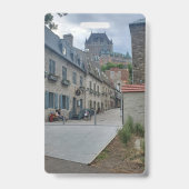 Historisches Viertel von Quebec City Ausweis (Rückseite)