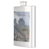 Historisches Viertel von Quebec City Flachmann (Links)