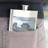 Historisches Viertel von Quebec City Flachmann (Beispiel)