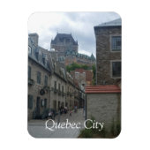 Historisches Viertel von Quebec City Magnet (Vertikal)