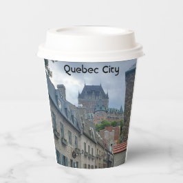 Historisches Viertel von Quebec City Pappbecher