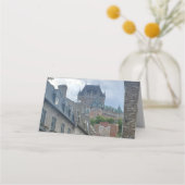 Historisches Viertel von Quebec City Platzkarte (Rückseite)