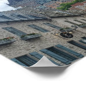 Historisches Viertel von Quebec City Poster (Ecke)