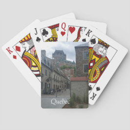 Historisches Viertel von Quebec City Spielkarten