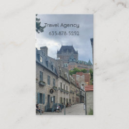 Historisches Viertel von Quebec City Visitenkarte