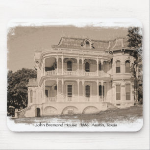 Historisches viktorianisches Haus in Austin Mousepad