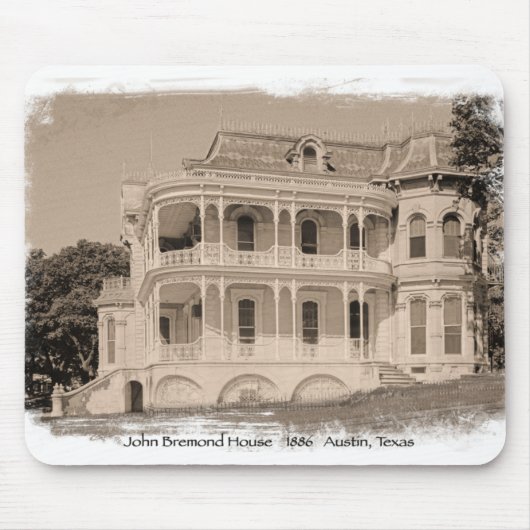 Historisches viktorianisches Haus in Austin Mousepad (Vorne)