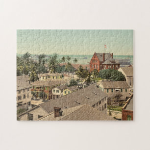 Historisches Vintage Key West 1900 Puzzle