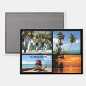 historisches Wahrzeichen Westflorida Magnet (Vorderseite/Rückseite)