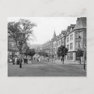 Historisches Wales, Colwn Bay 1905. Postkarte