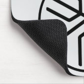 Historisches Wappen des japanischen Archipels Mousepad (Ecke)