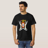 Historisches Wappen von Macau T-Shirt (Vorne ganz)