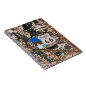 Historisches Weg 66 ~ Arizona Notizblock (Rechte Seite)