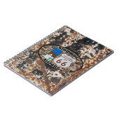 Historisches Weg 66 ~ Kingman, Arizona Notizblock (Linke Seite)