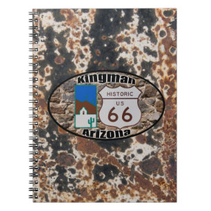 Historisches Weg 66 ~ Kingman, Arizona Notizblock