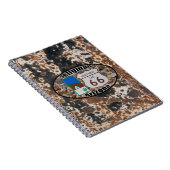 Historisches Weg 66 ~ Seligman, Arizona Notizblock (Rechte Seite)