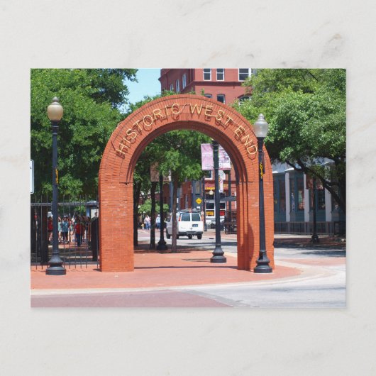 Historisches Westende Postkarte (Vorderseite)