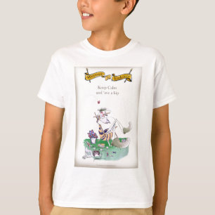 Historisches Yorkshire-Grille 'behalten calm T-Shirt