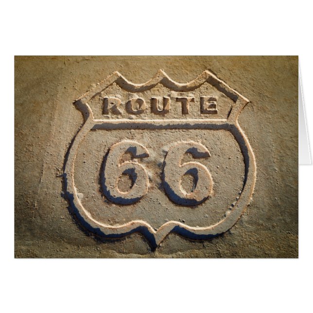 Historisches Zeichen des Weges 66, Arizona (Vorderseite (Horizontal))